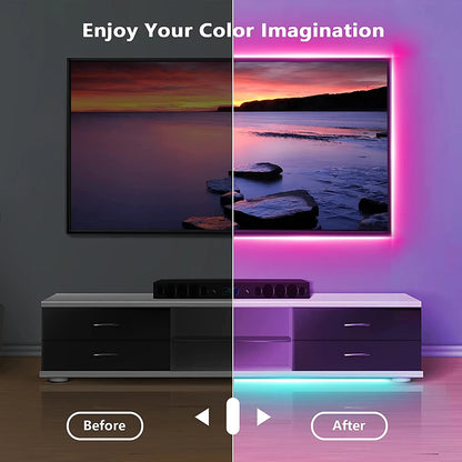 USB LED TV backlight with app control for colourful ambient lighting