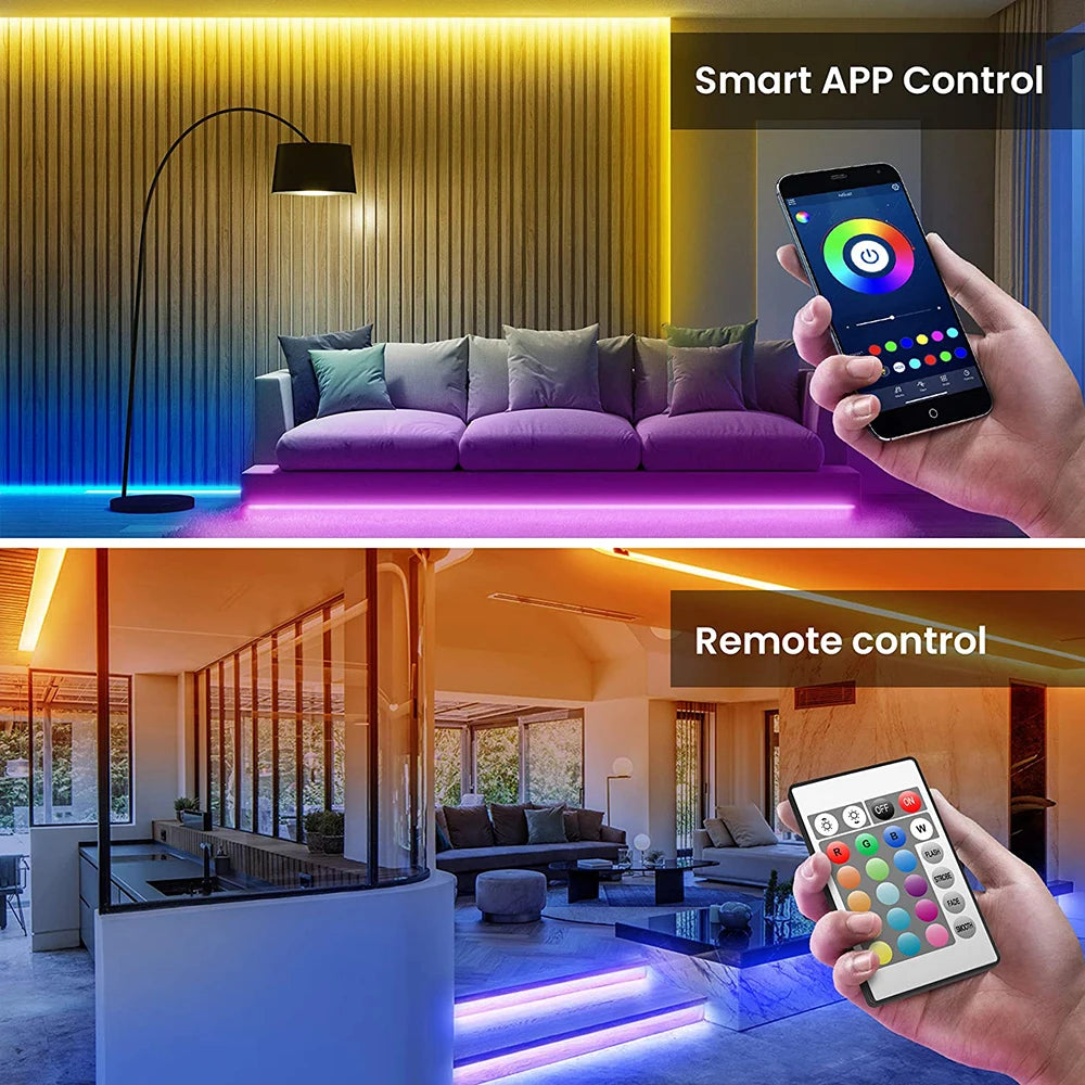 USB LED TV backlight with app control for colourful ambient lighting