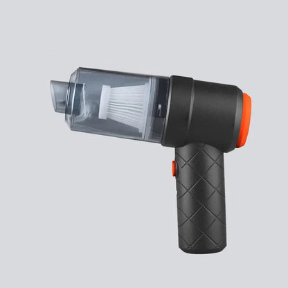 2-in-1 Cordless Car Vacuum Cleaner & Air Duster - Portable Handheld Mini Vacuum for Home & Auto!