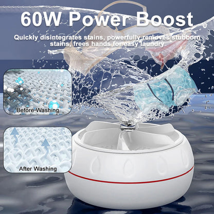Mini portable washing machine